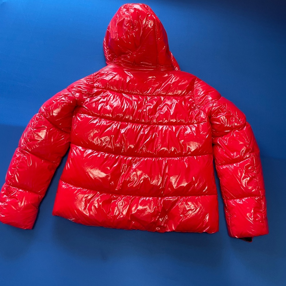 Sam Edelman Shiny Red Jacket - Picture 6 of 10
